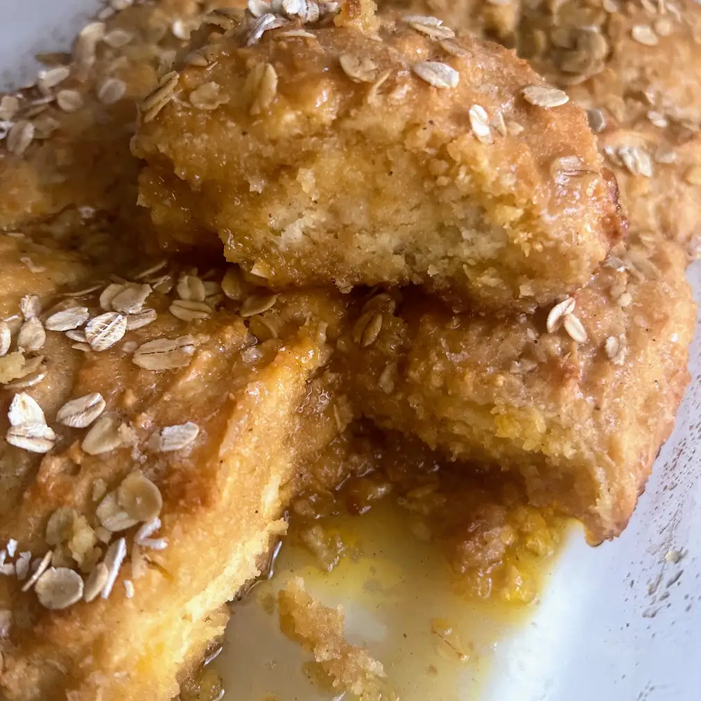 Delicious Royal Shortbread biscuits baked fresh